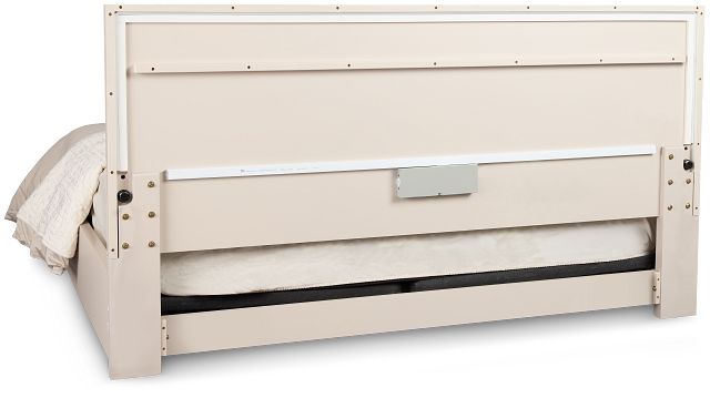 Brasilia Light Beige Platform Bed