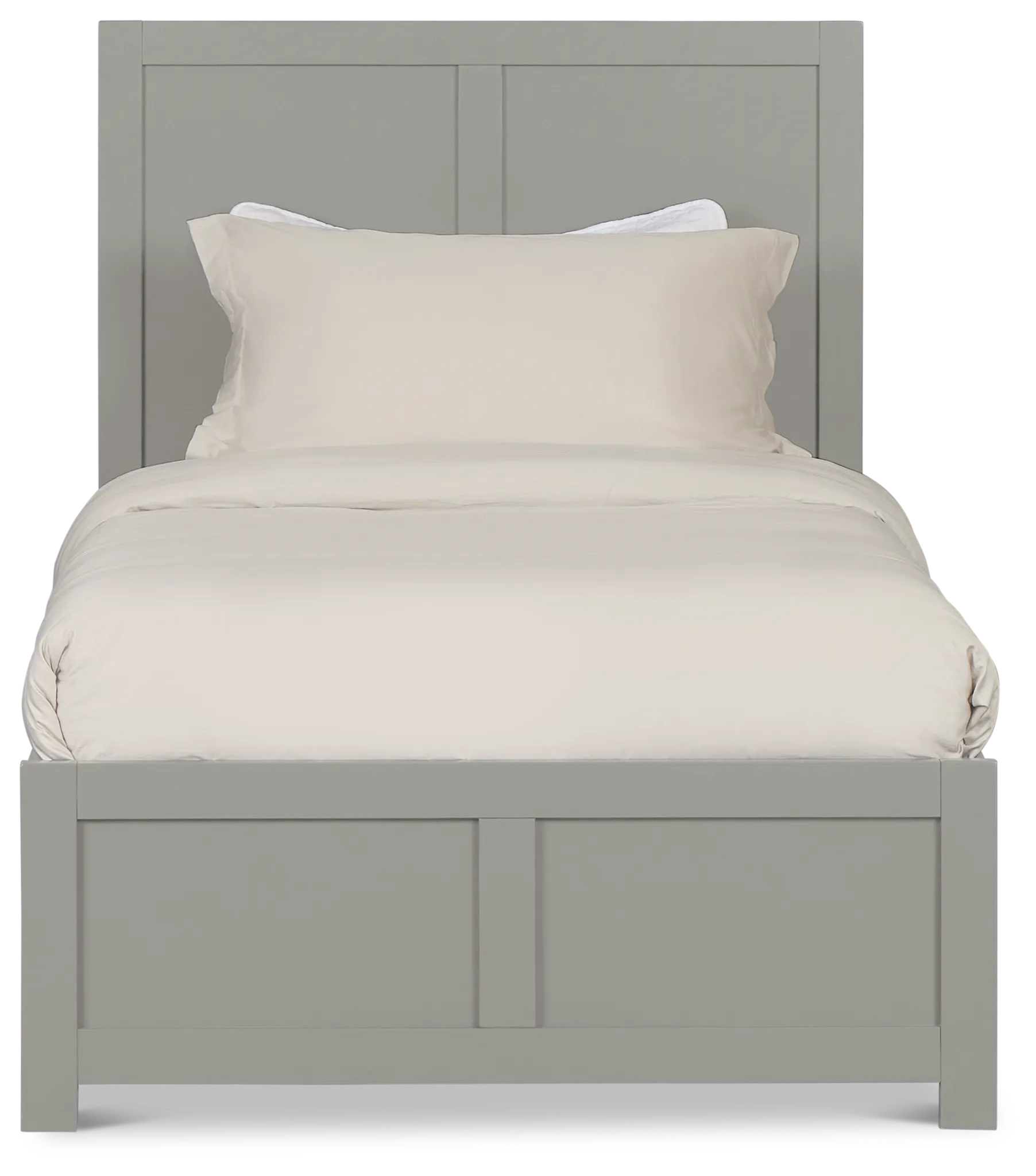 Charleston Gray Panel Bed