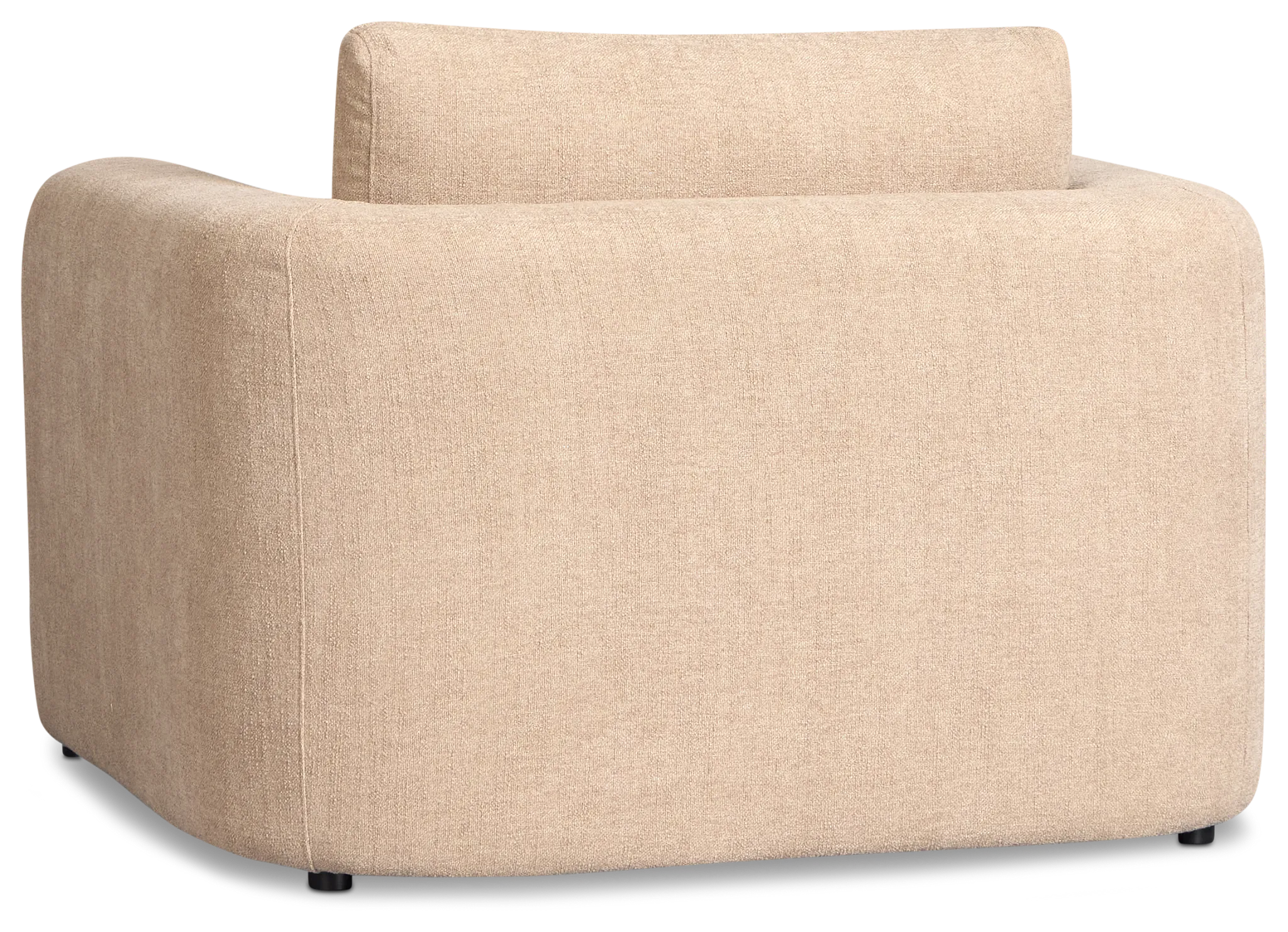 Alma Taupe Fabric Chair