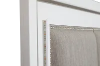 Manhattan White Platform Bed