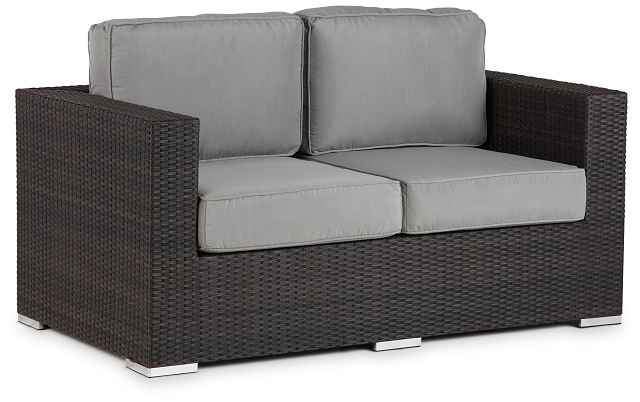 Fina Gray Loveseat