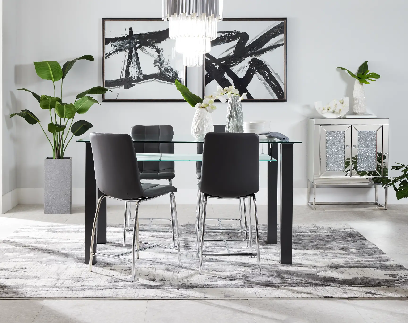 5. Space-Saving Corner Coffee Bar 5. Space-Saving Corner Coffee Bar