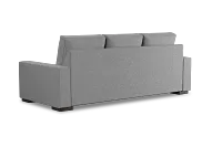Edgewater Suave Gray 96" Sofa W/ 3 Cushions