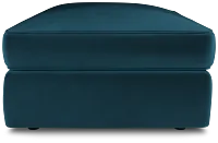 Siesta Joya Teal Fabric Ottoman
