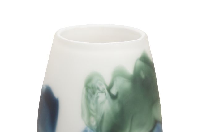 Lucas Blue Vase