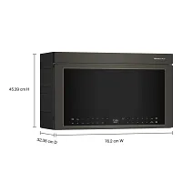 Kitchenaid 530 Series Black Over-the-range Microwave