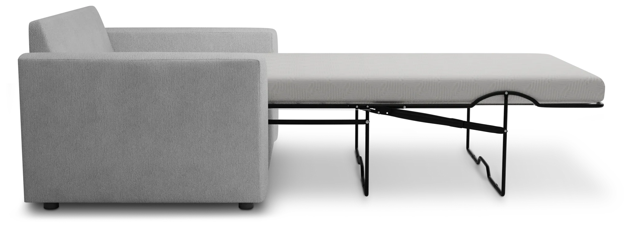 Siesta Revenue White Fabric Cooling Memory Foam Sleeper