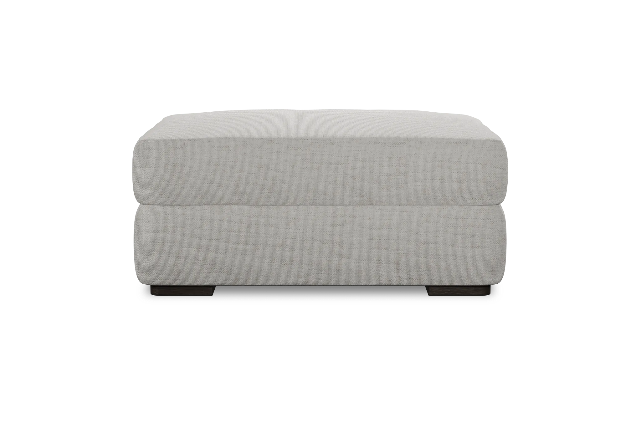 Edgewater Maguire Ivory Ottoman