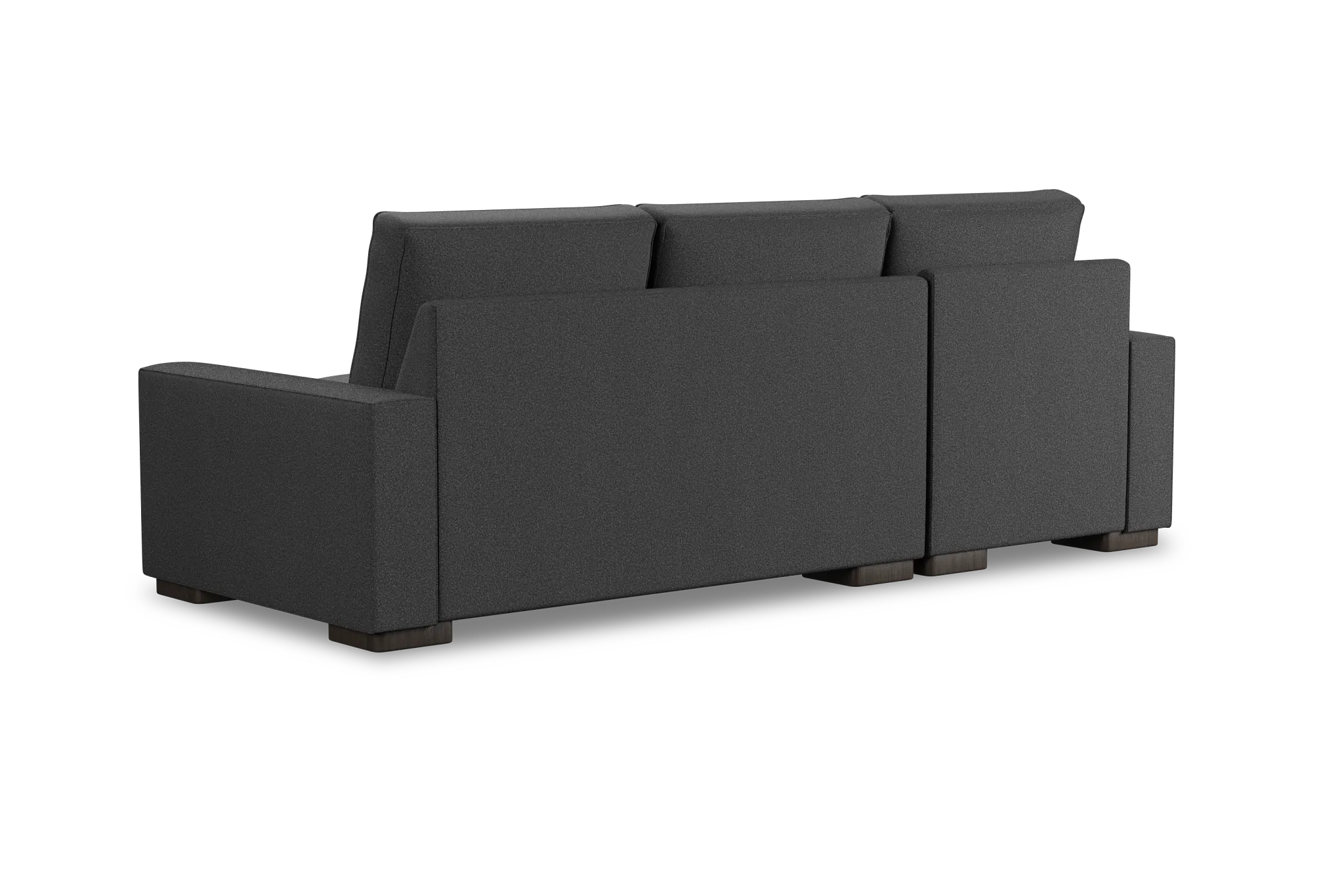 Edgewater Delray Dark Gray Left Chaise Sectional