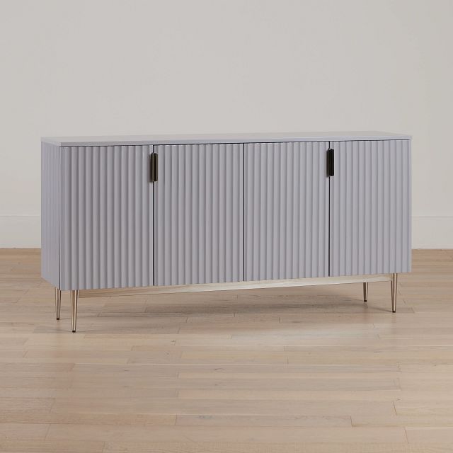 Surge Gray Four-door Cabinet