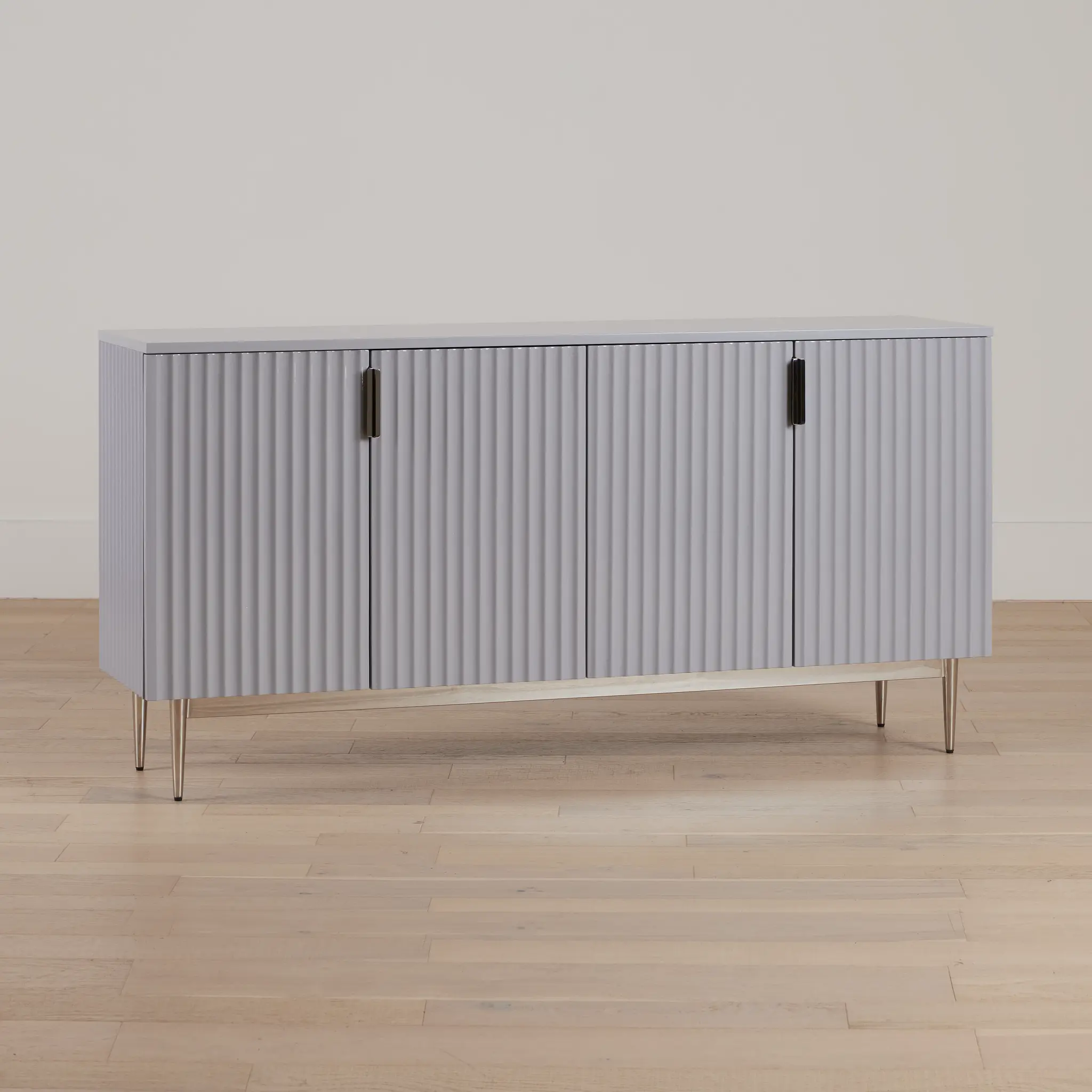 Surge Gray Four-door Cabinet Surge Gray Four-door Cabinet