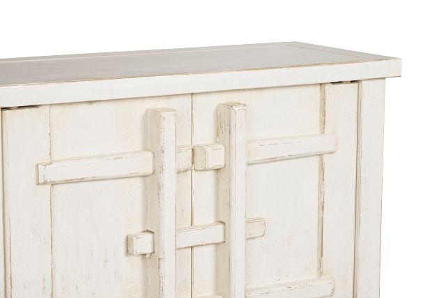 Theo White Two-door Cabinet