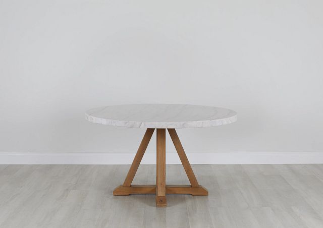 Somerset White Round Table