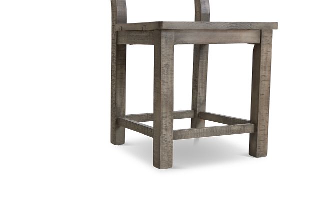 Seattle Gray Wood Side Chair