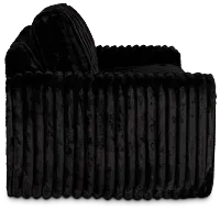 Teddy Black Fabric Sofa