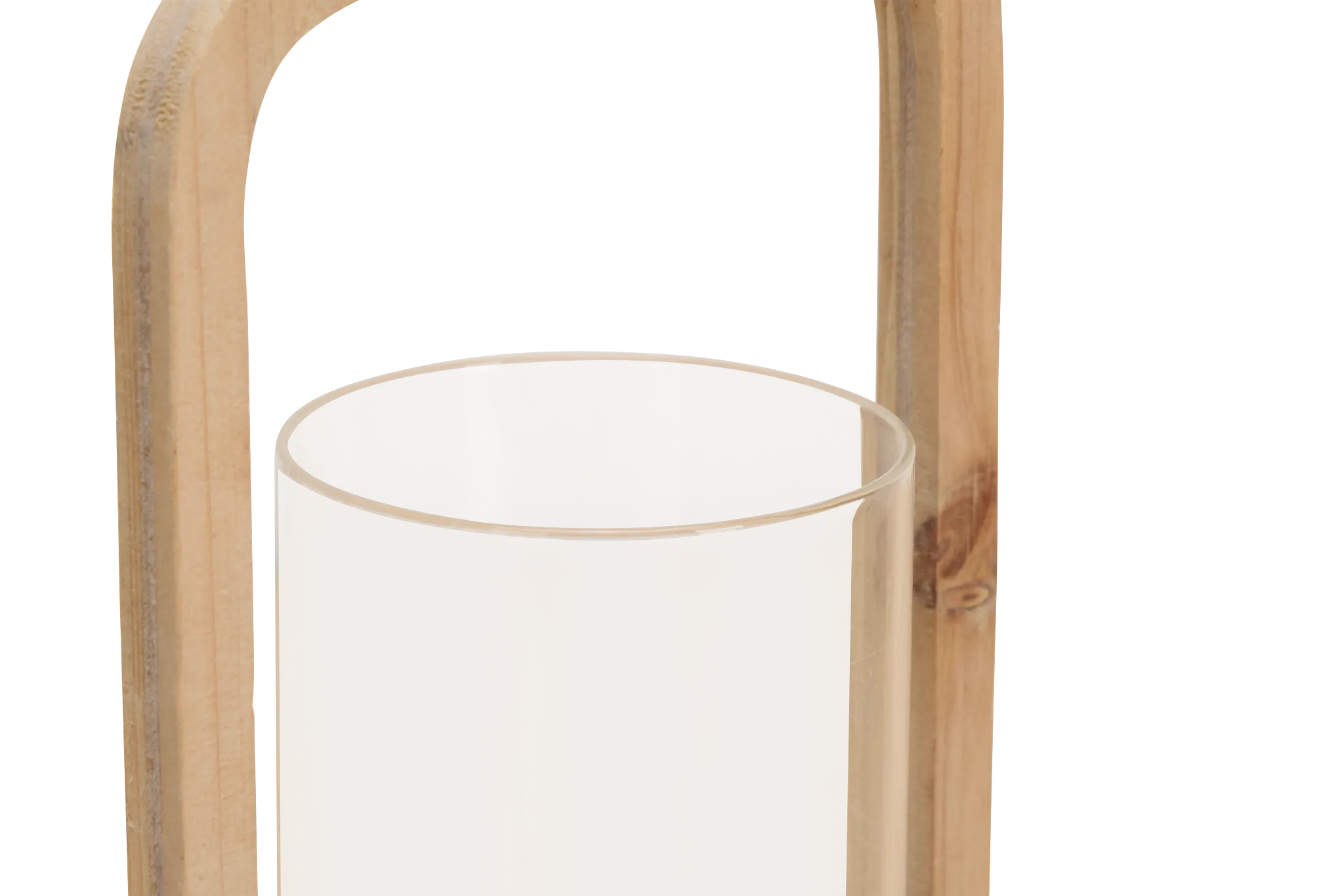 Lenora Beige Small Candle Holder