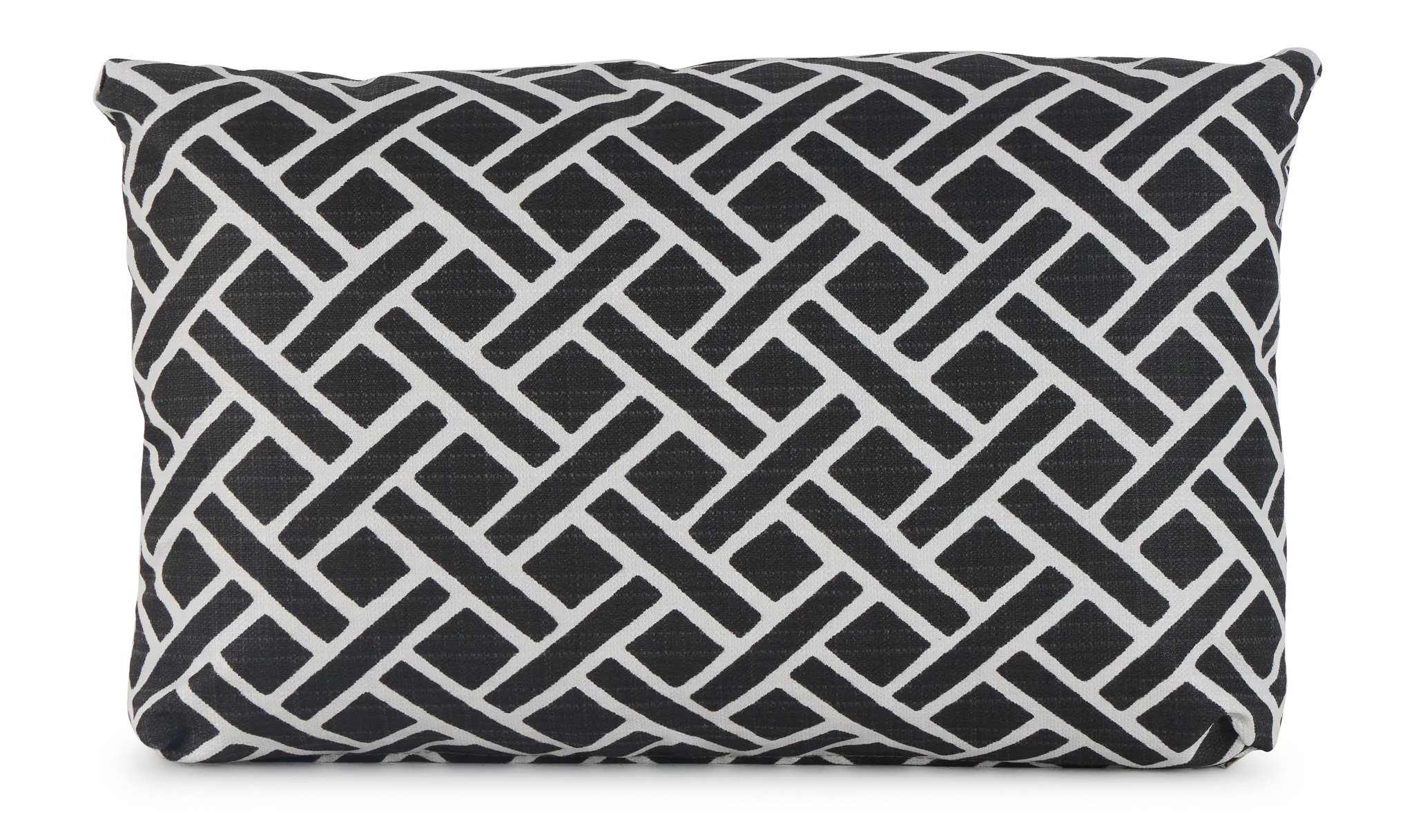 Eastwood Black Lumbar Indoor/outdoor Accent Pillow