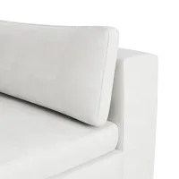 Destin Sutton White Fabric 8-piece Pit Sectional