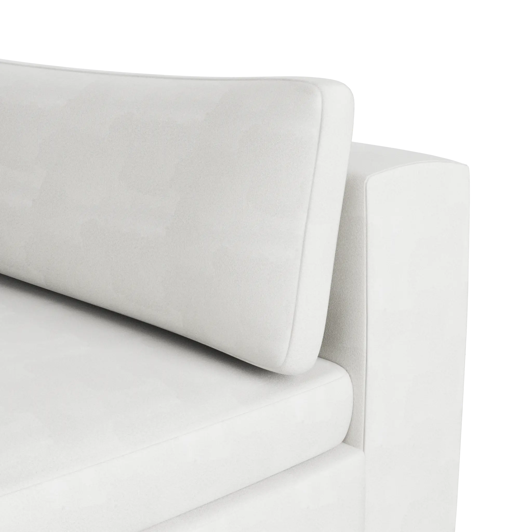 Destin Sutton White Fabric 8-piece Pit Sectional Destin Sutton White Fabric 8-piece Pit Sectional