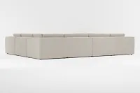 Destin Elevation Khaki Fabric 8-piece Modular Sectional