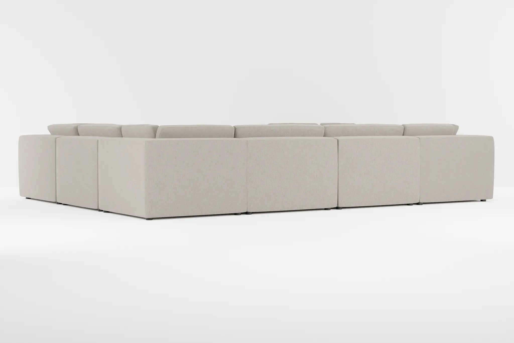 Destin Elevation Khaki Fabric 8-piece Modular Sectional Destin Elevation Khaki Fabric 8-piece Modular Sectional