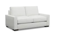 Edgewater Revenue White Loveseat