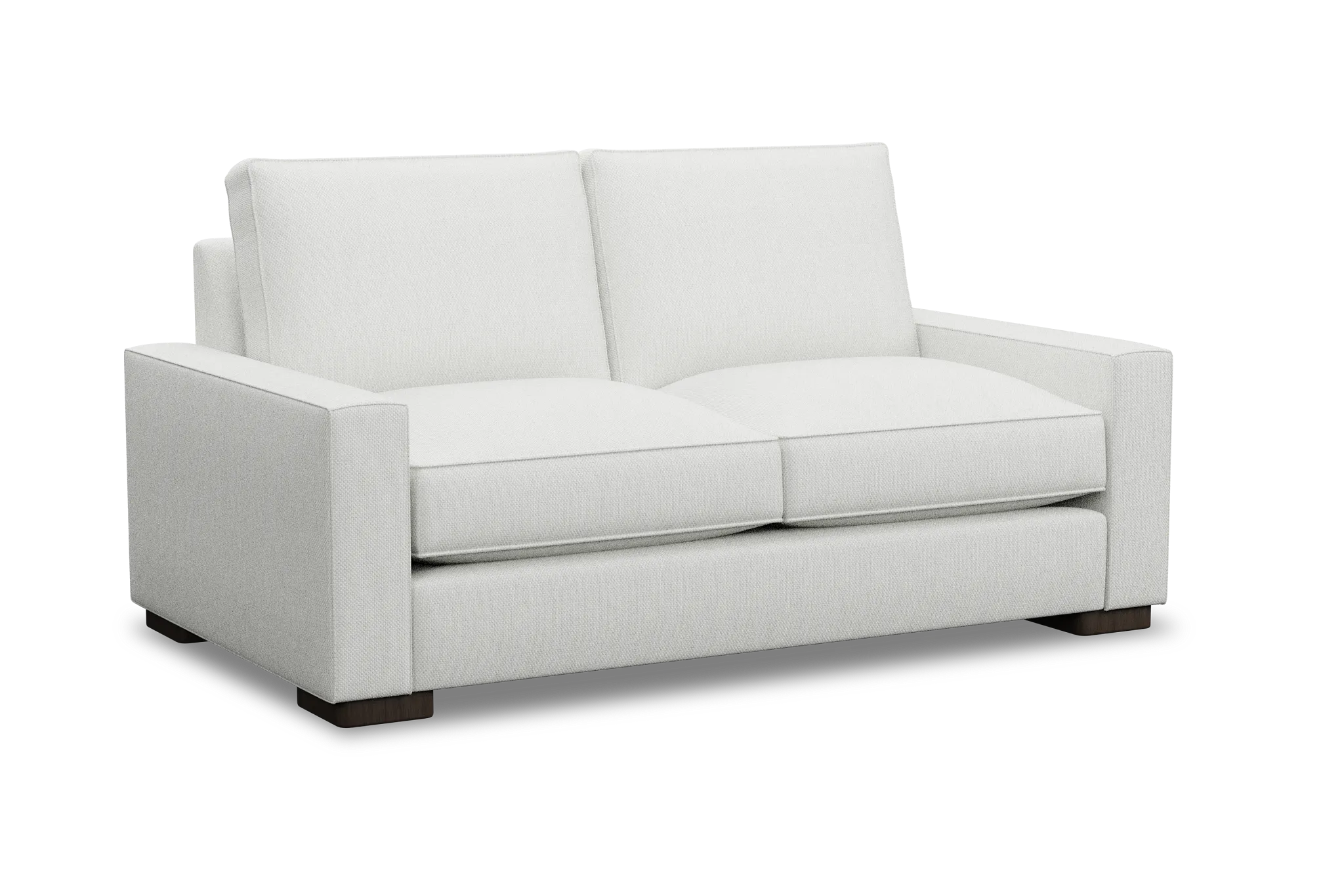 Edgewater Revenue White Loveseat