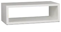 Nantucket White Open Coffee Table