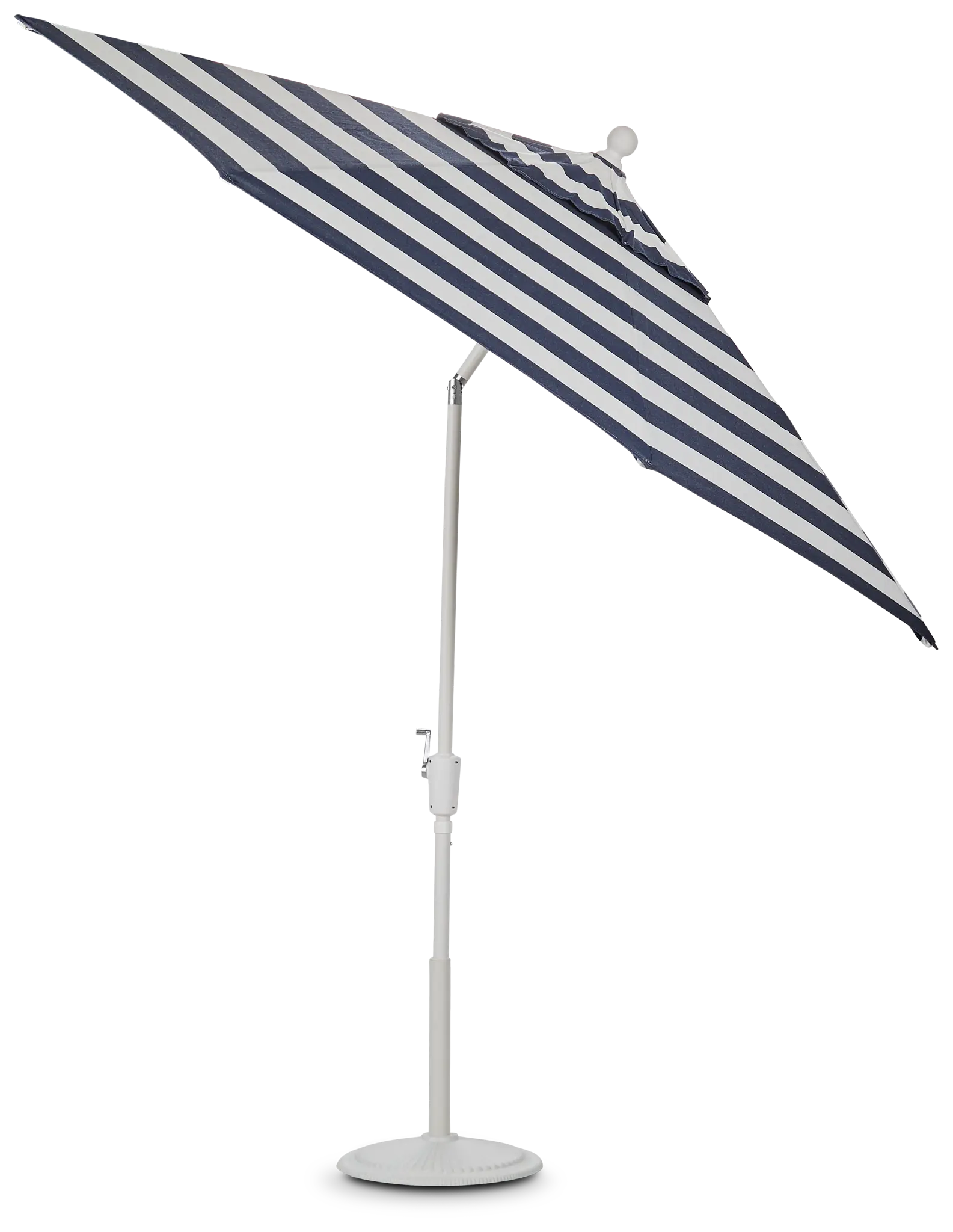 Capri Dark Blue Stripe Umbrella Set Capri Dark Blue Stripe Umbrella Set