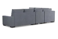 Edgewater Elevation Gray Medium Two-arm Sectional