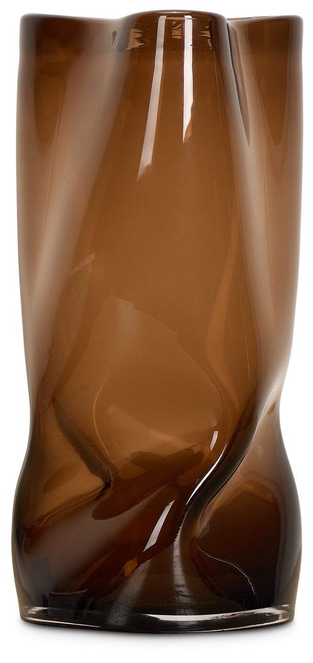 Kharis Brown Medium Vase