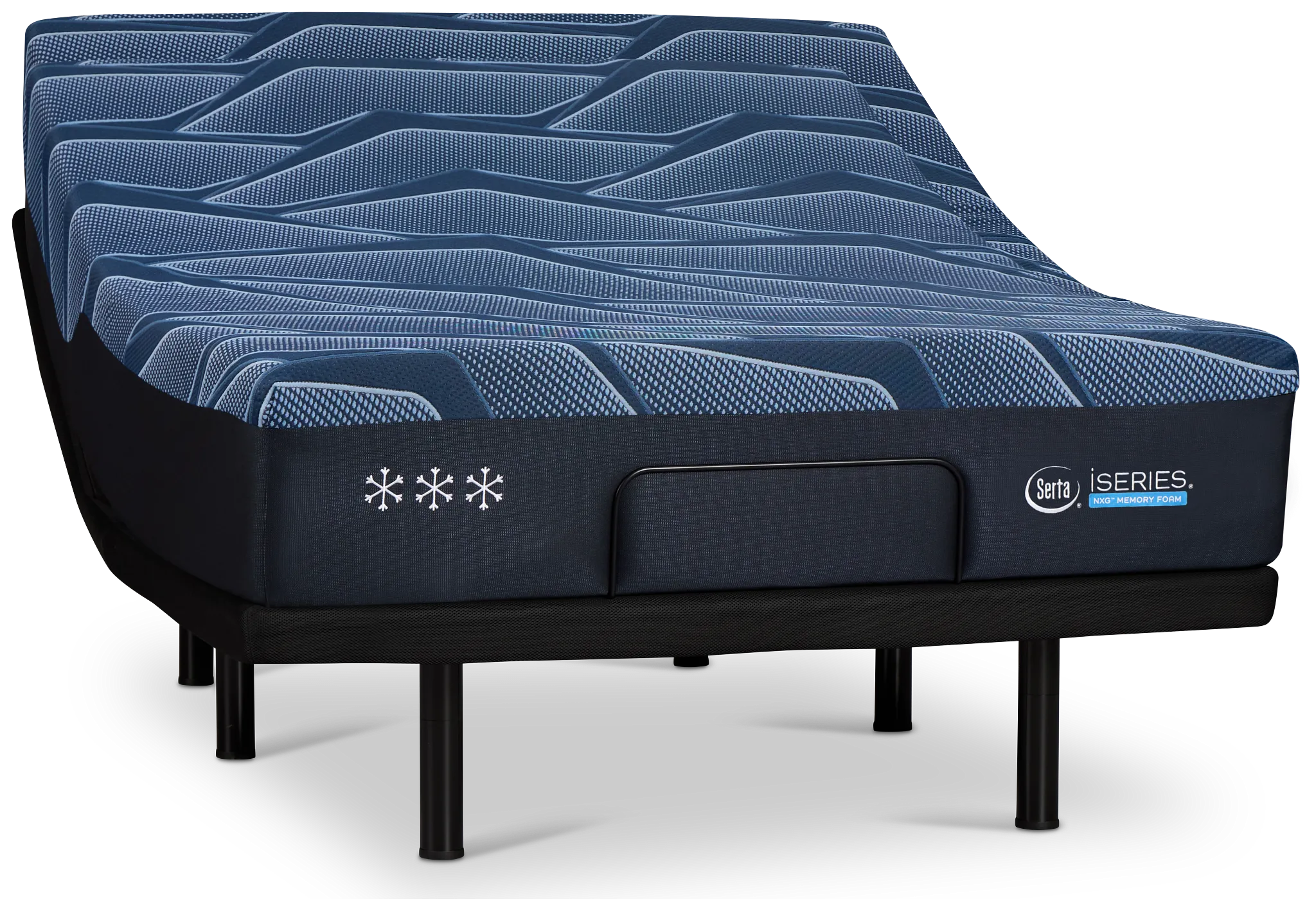 Iseries Nxg3500 13.5" Medium Plus Adjustable Mattress Set