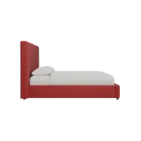 Grayton Elite Red 54" Upholstered Platform Bed