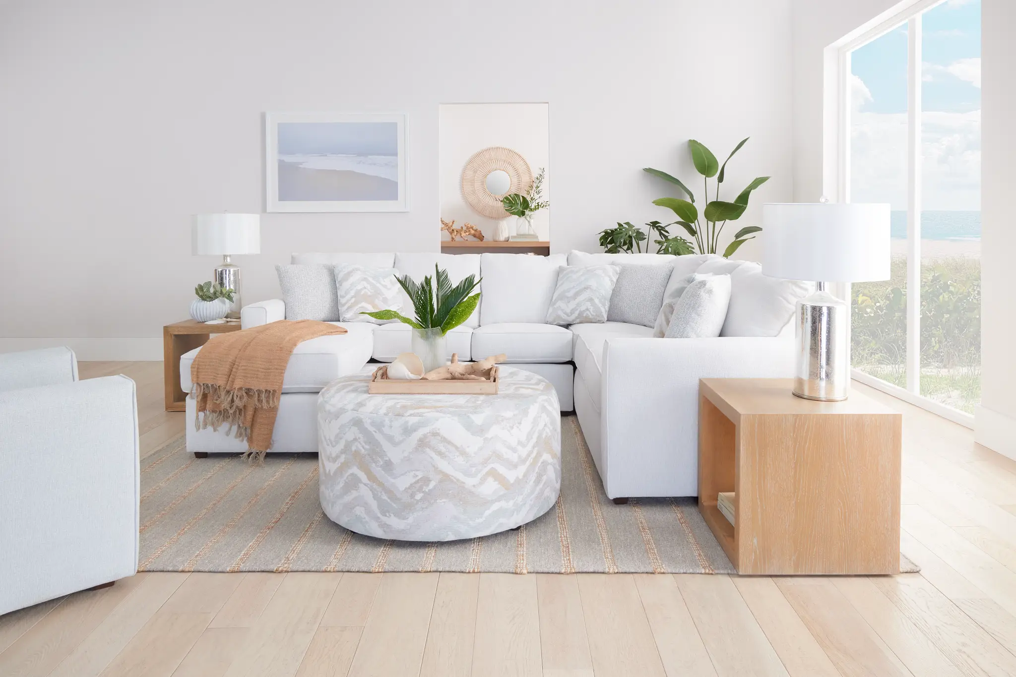 Nantucket Light Tone Open End Table Nantucket Light Tone Open End Table