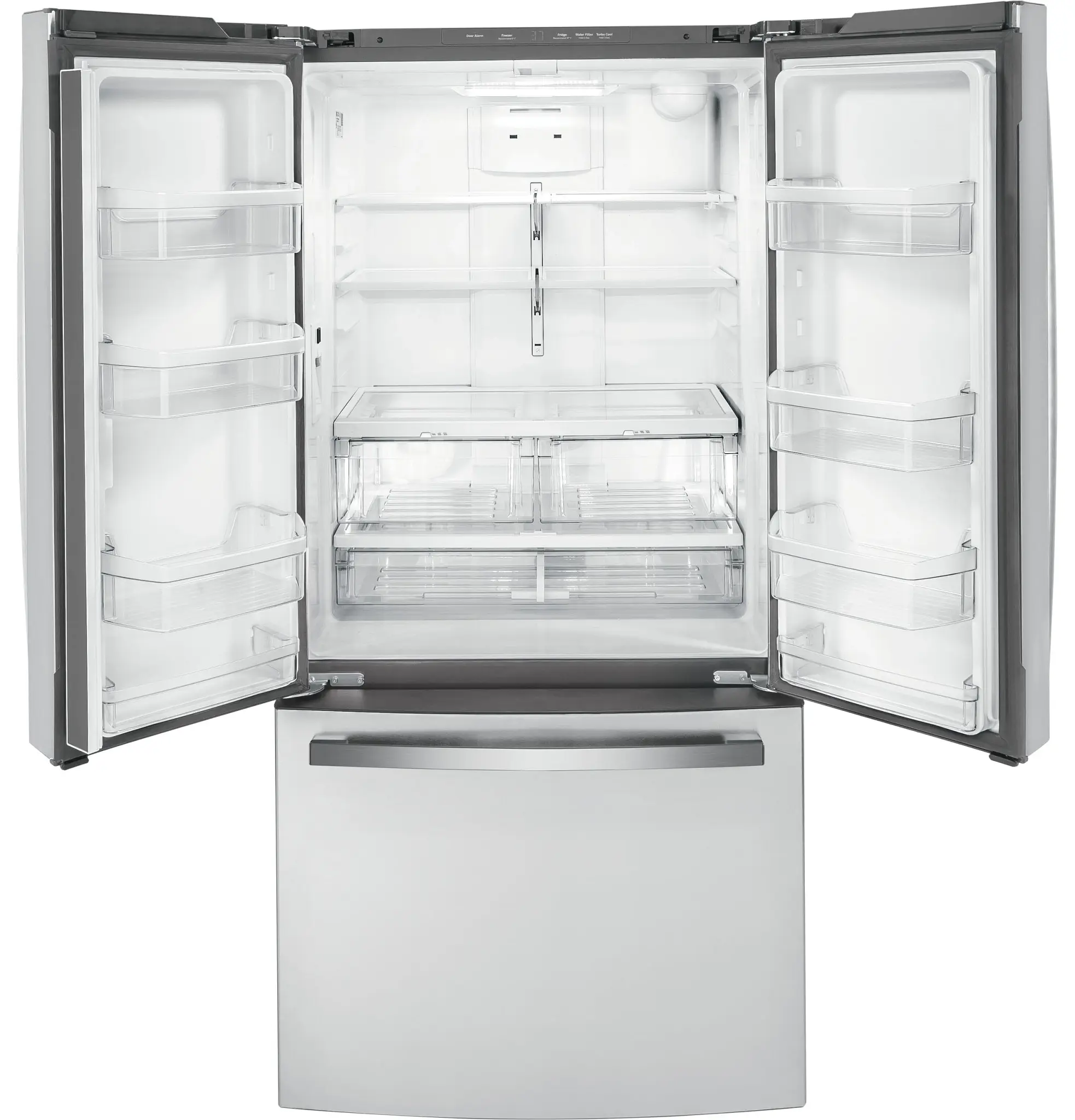 Ge 19 Series Stainless Steel Bottom Freezer Refrigerator Ge 19 Series Stainless Steel Bottom Freezer Refrigerator