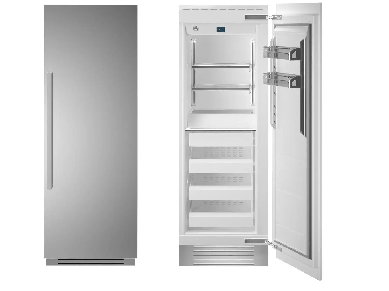 Bertazzoni 30 Series Stainless Steel Rt Hinge Column Freezer Bertazzoni 30 Series Stainless Steel Rt Hinge Column Freezer