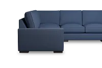 Edgewater Revenue Dark Blue Medium Right Chaise Sectional