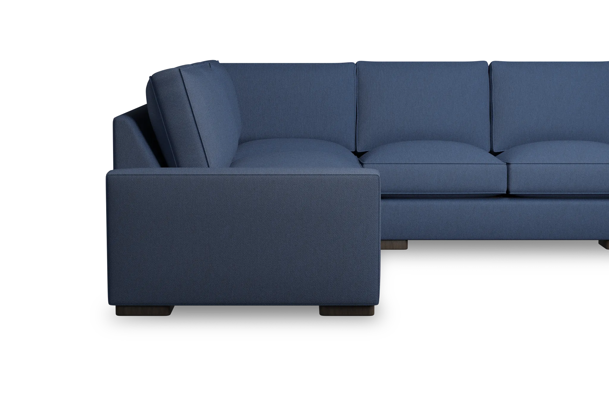 Edgewater Revenue Dark Blue Medium Right Chaise Sectional