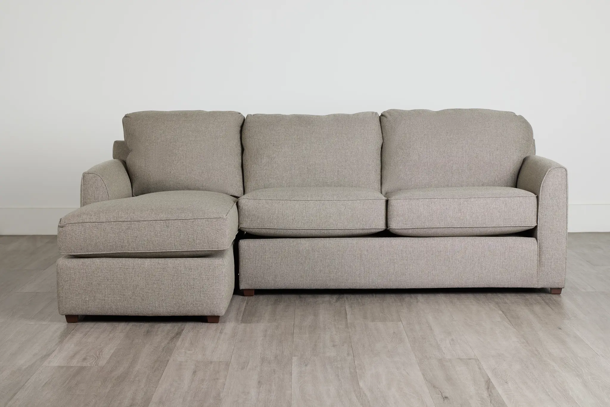 Asheville Brown Fabric Left Chaise Sectional Asheville Brown Fabric Left Chaise Sectional