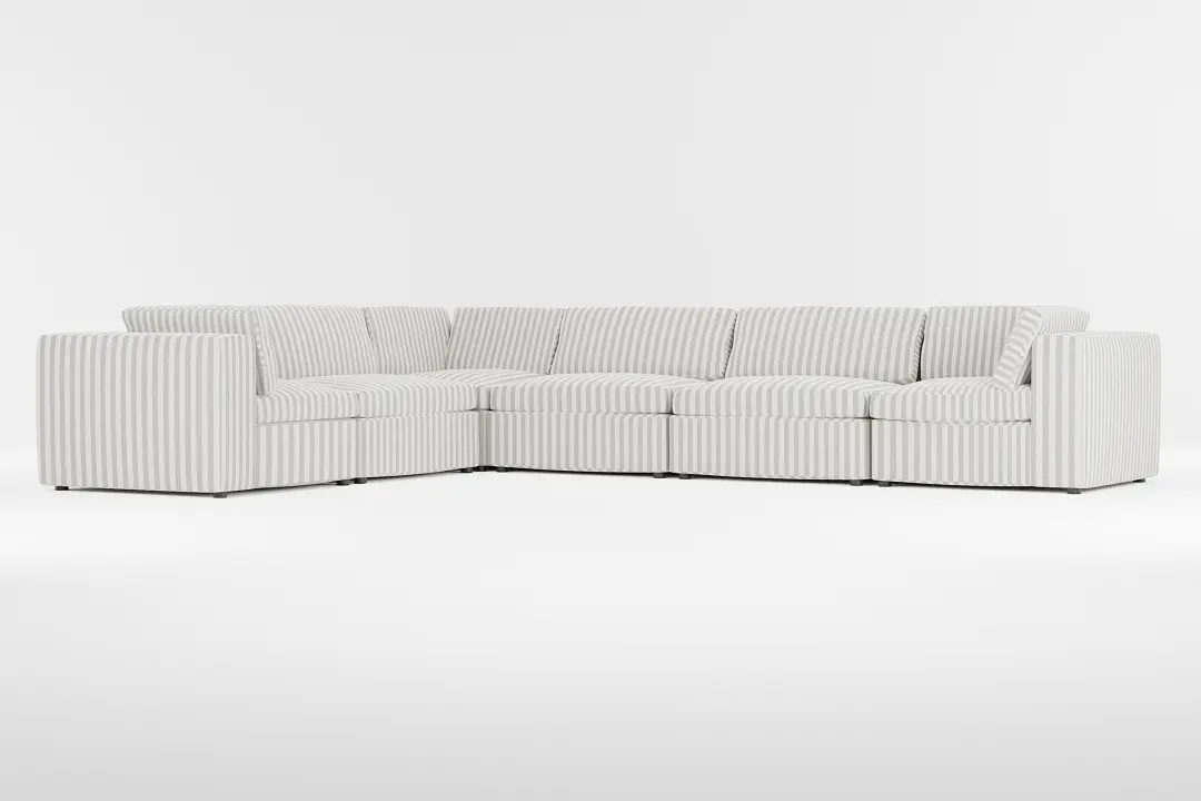 Destin Sea Lane Dark Gray Fabric 6-piece Modular Sectional Destin Sea Lane Dark Gray Fabric 6-piece Modular Sectional