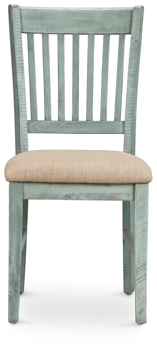 Augusta Teal Upholstered Desk Chair