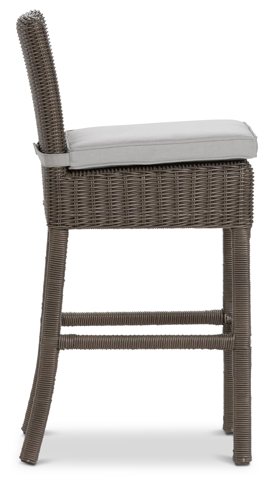 Canyon Gray Woven 30" Barstool