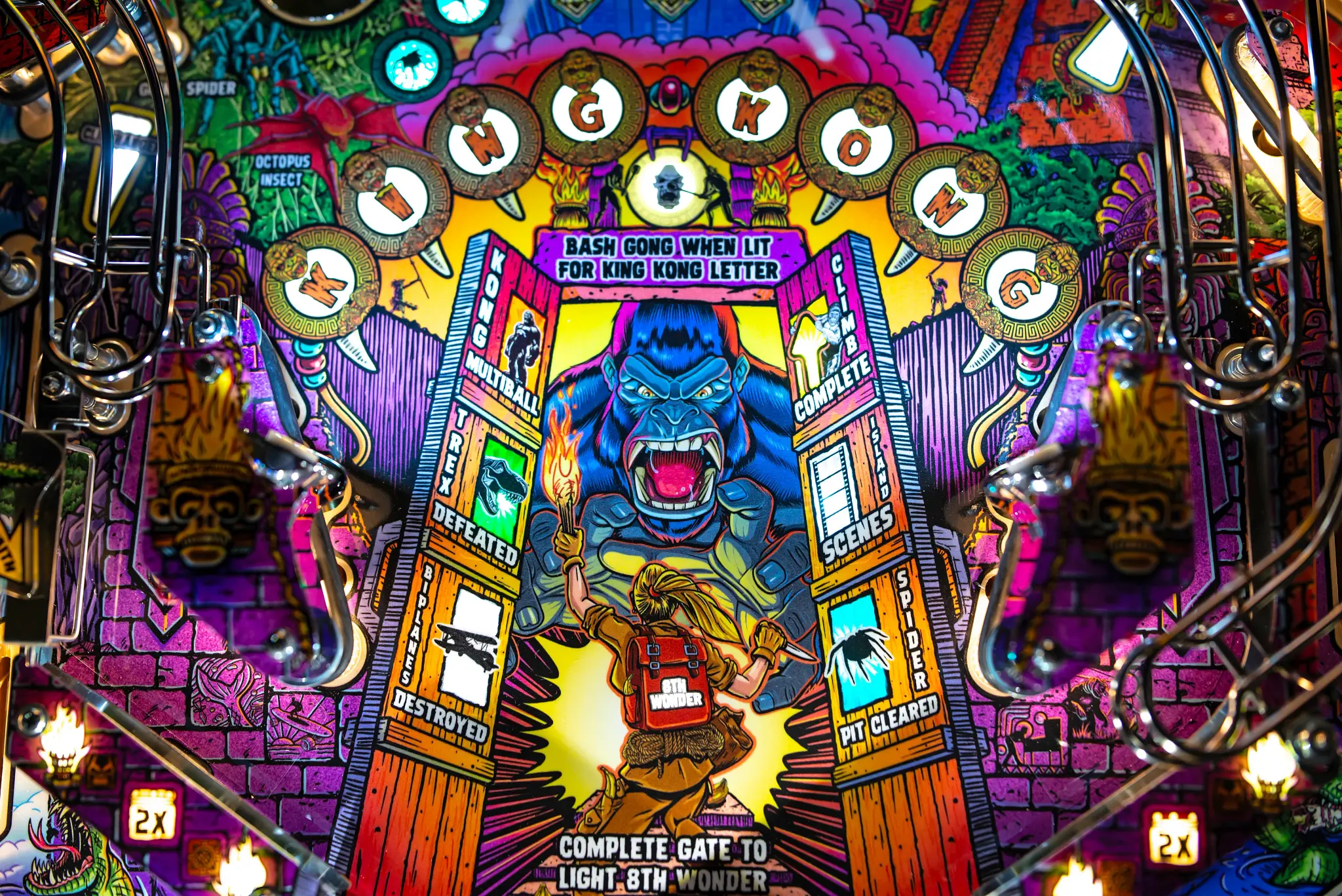 King Kong Premium Pinball Machine King Kong Premium Pinball Machine