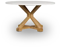 Nantucket Two-tone Pine Round Table