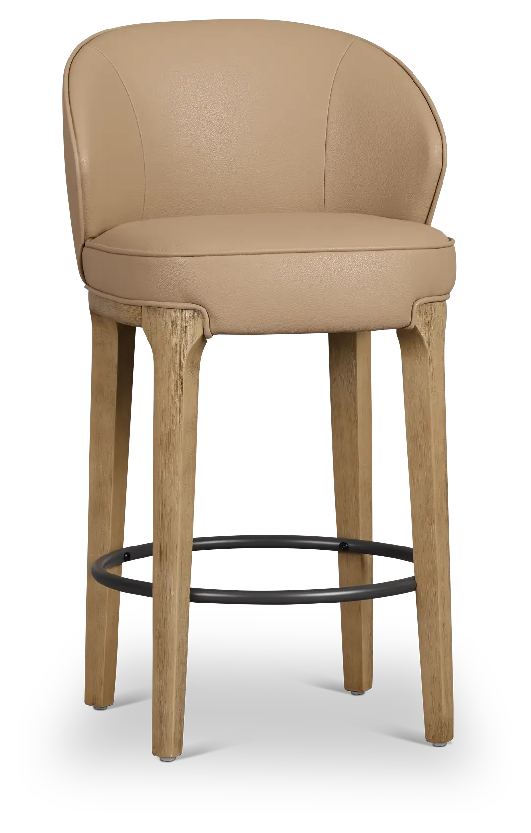 Libby Taupemicro 24" Upholstered Barstool Libby Taupemicro 24" Upholstered Barstool