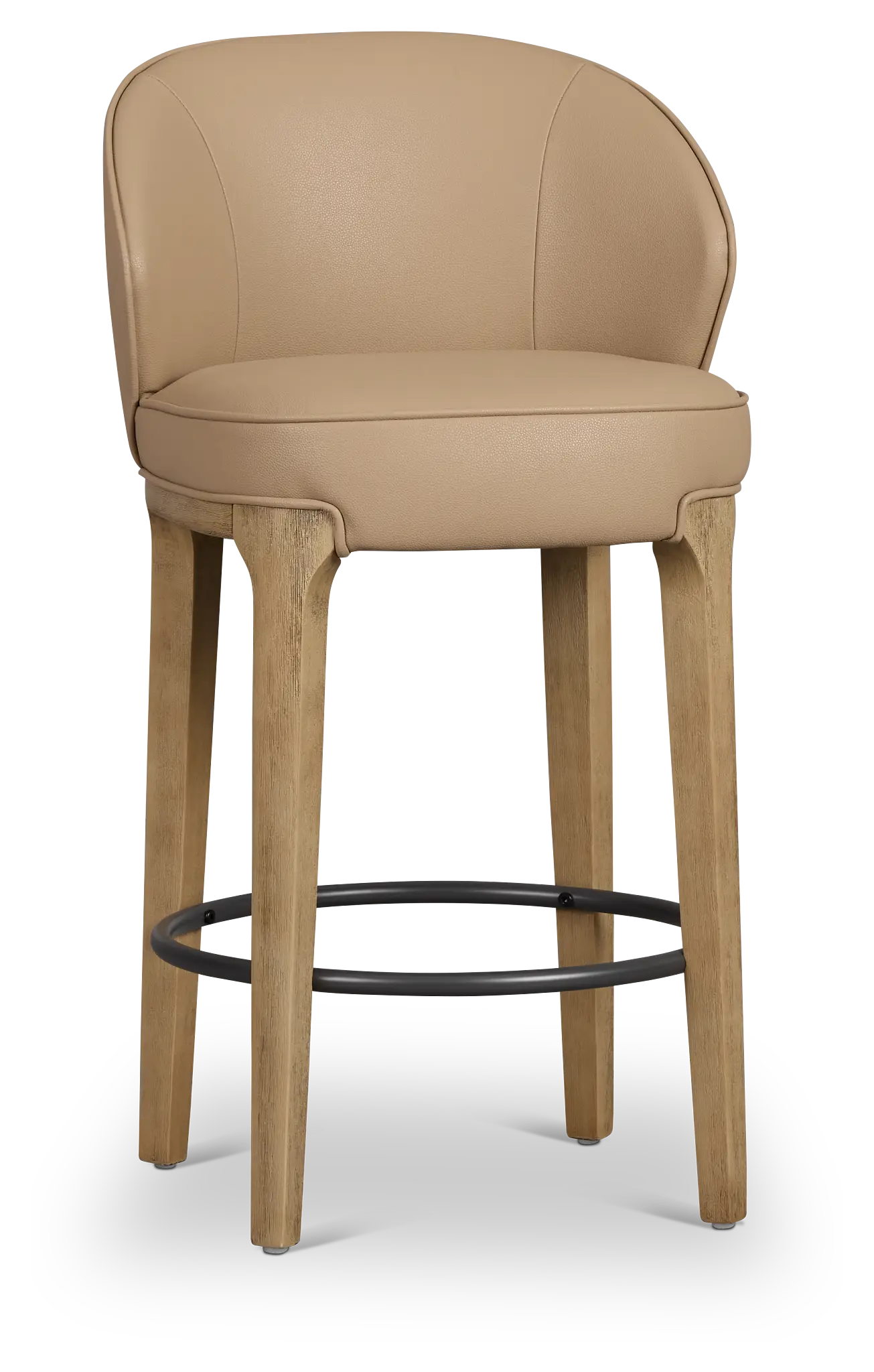 Libby Taupemicro 24" Upholstered Barstool Libby Taupemicro 24" Upholstered Barstool