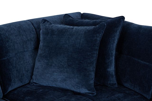 Brielle Blue Fabric Medium Left Chaise Sectional (6)