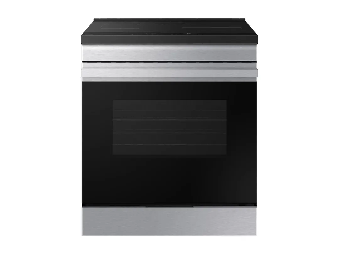 Samsung Bespoke Series Black Induction Range