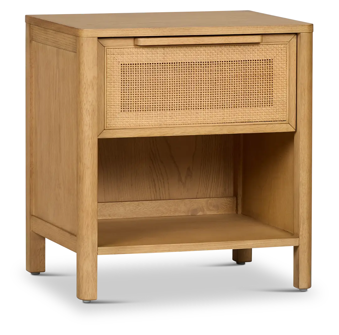 Pacific Light Tone 1-drawer Nightstand Pacific Light Tone 1-drawer Nightstand