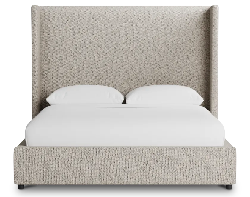 Captiva Gellar Brown 60" Upholstered Shelter Bed